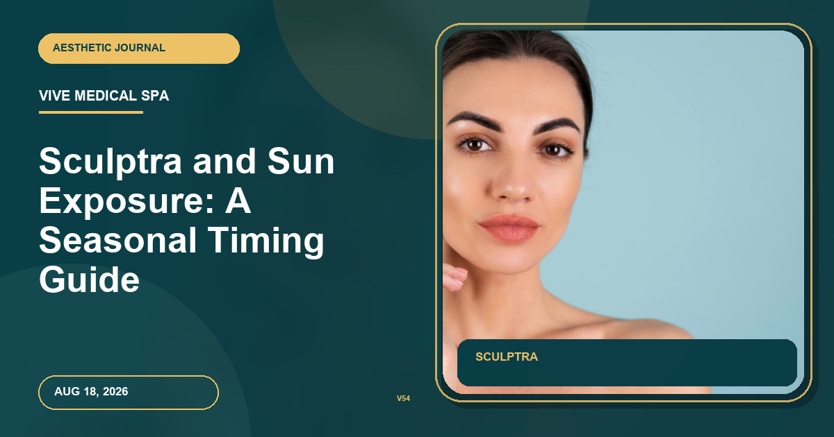 Sculptra and Sun Exposure: A Seasonal Timing Guide