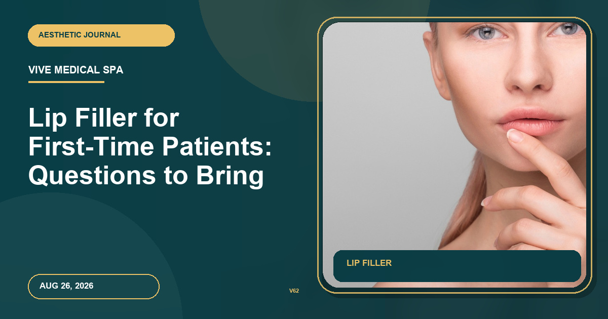Lip Filler for First-Time Patients: Questions to Bring