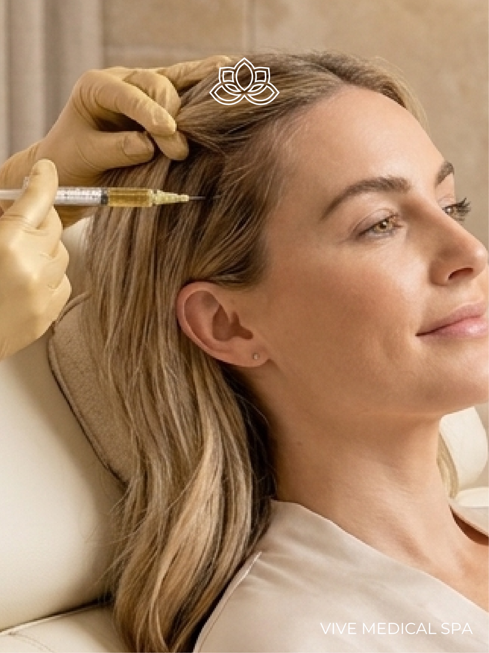 PRP Vampire Facial treatment at Vive Medical Spa